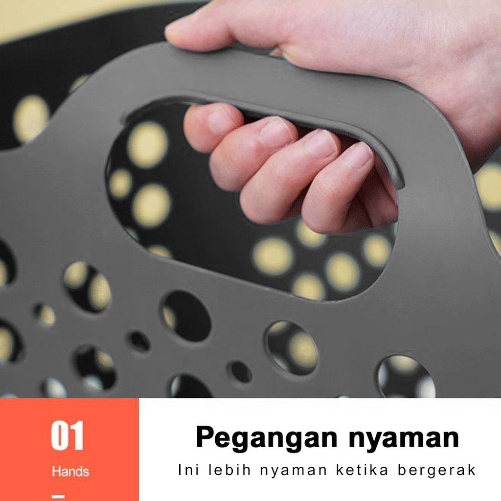 NEW - PENTHOUSE TEMPAT KERANJANG BAJU KOTOR PAKAIAN PLASTIK LAUNDRY BAK KERANJANG