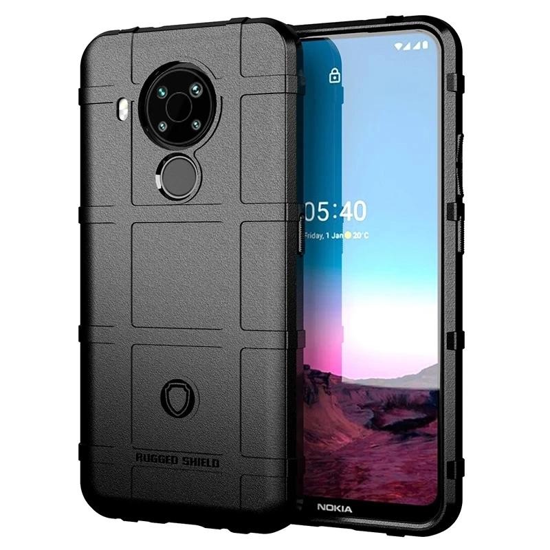 Untuk Nokia 5.4 nokia5.4 Soft Shield Case Armor Heavy Silicone Back Cover untuk casing ponsel nokia 