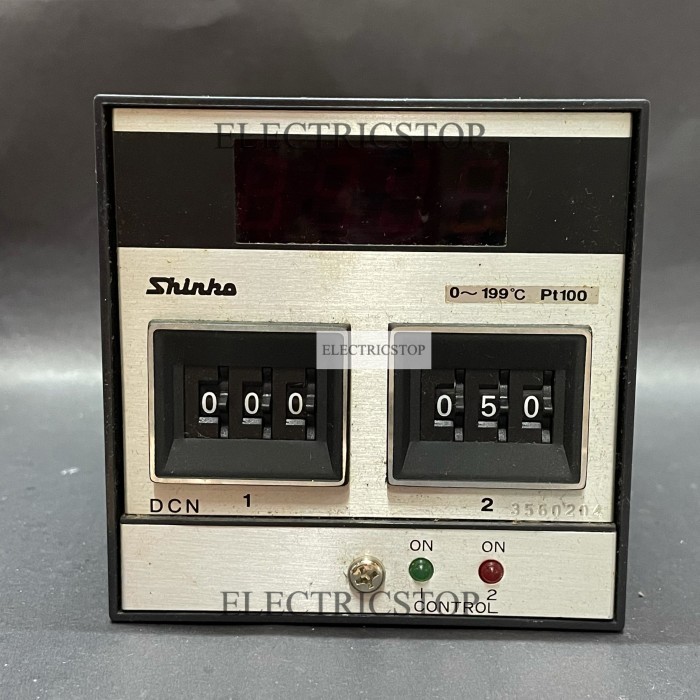 GD99 SHINKO DCN-117-R/R TEMPERATURE CONTROLLER PT100