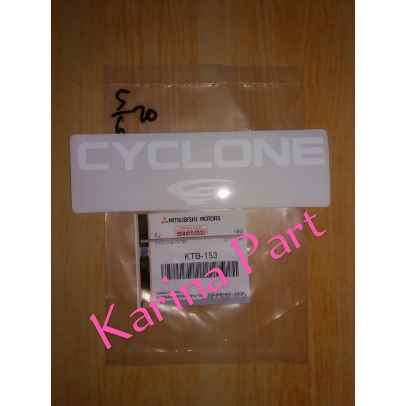 Sticker Cyclone L300 Original Mitsubishi KTB-153