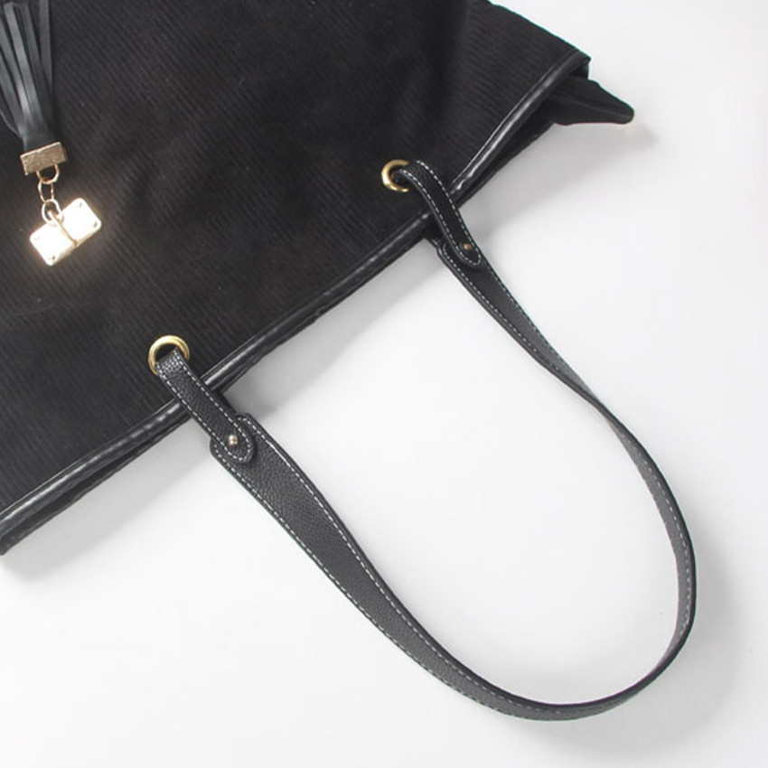 Tali Tas Selempang Jahit Tangan Kulit Jeruk Leather Handle Tote Bag Kulit Sintetis Premium Terbaik