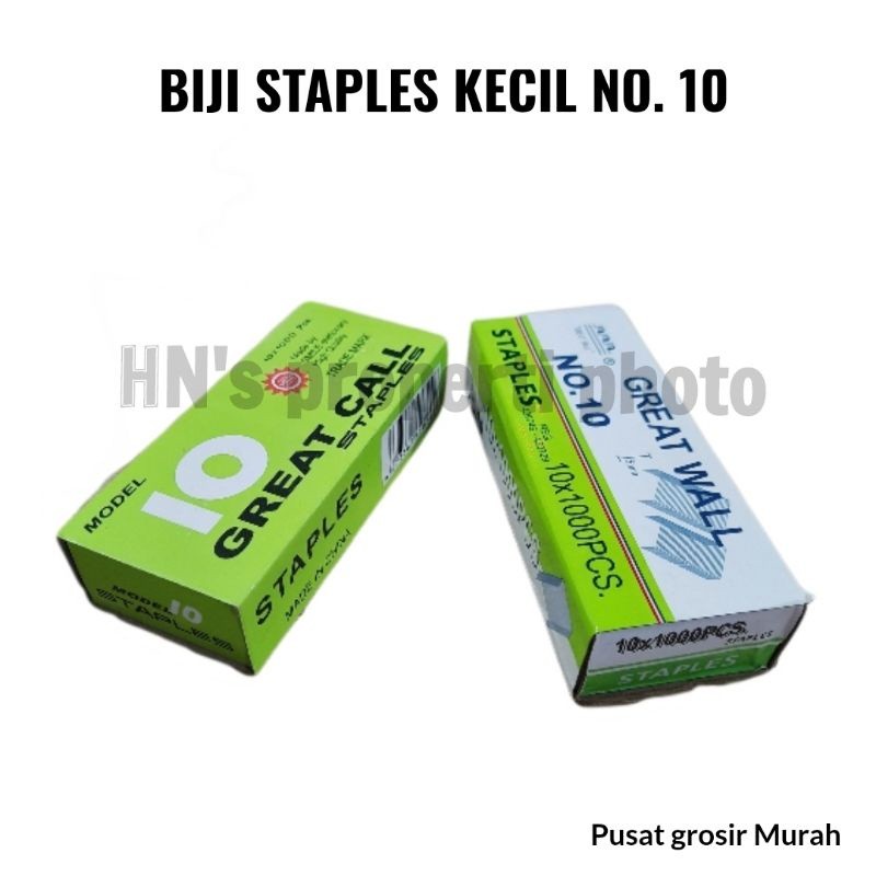 

isi staples e star No 10 kecil grosir termurah