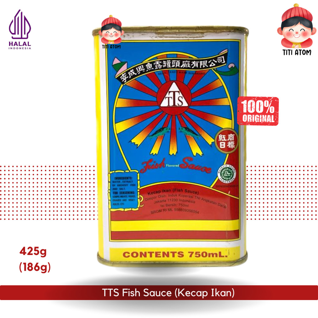 

Kecap Ikan Fish Sauce cap Matahari TTS 750ml