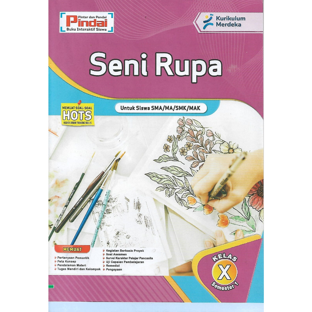 

Buku LKS Seni Rupa Kelas 10 SMA/MA/SMK Kurikulum Merdeka Semester 1