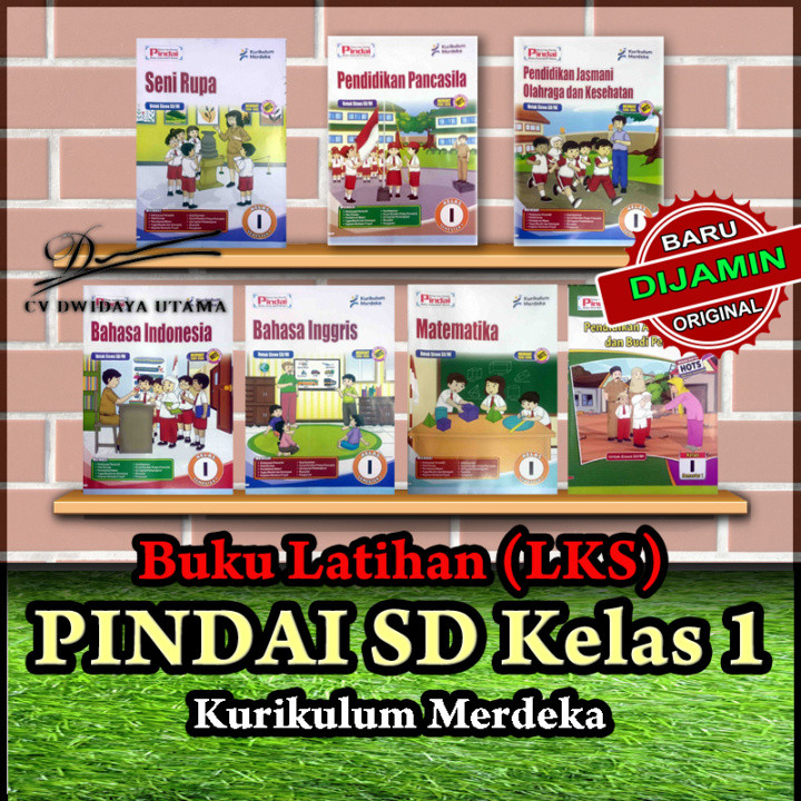 

Buku Latihan (LKS) PINDAI SD Kelas 1 - KUR.MERDEKA ( Cetakan 2024 )