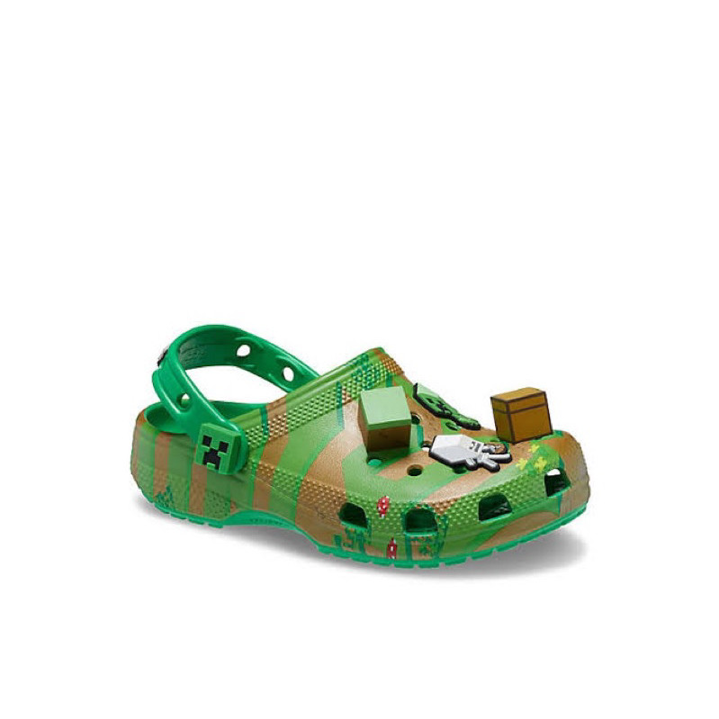 CROCS KIDS MINECRAFT/CROCS MINECRAFT/SANDAL KODOK ANAK/ Minecraft / Crocs / Crocs Anak Laki / Crocs