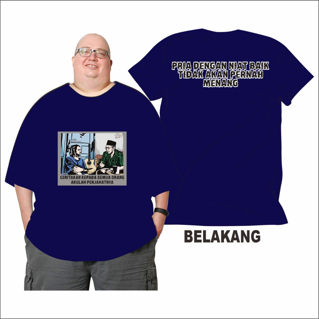 Ind Max Bb 150++ Kg Kaos Jumbo Big Size Simpan Sombongmu Nona Dewasa  2XL Sampai 10XL Pria Dan Wanit