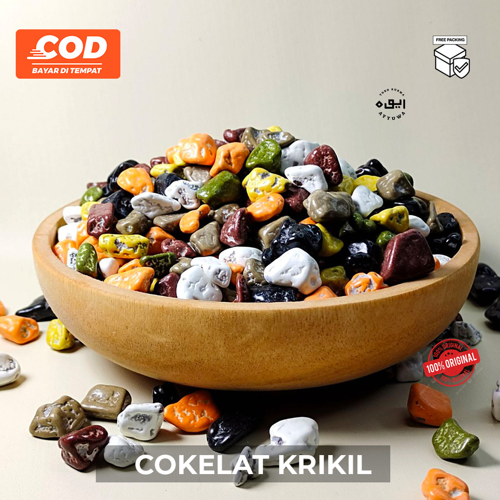 

COKLAT KERIKIL BATU OLEH OLEH HAJI UMROH 100gr