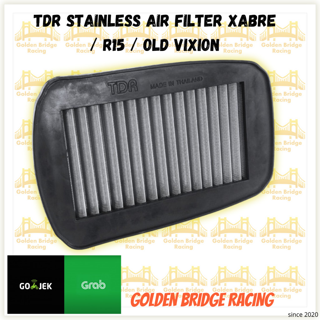 Filter udara TDR Stainless Air Filter Yamaha XABRE / R15 / OLD VIXION
