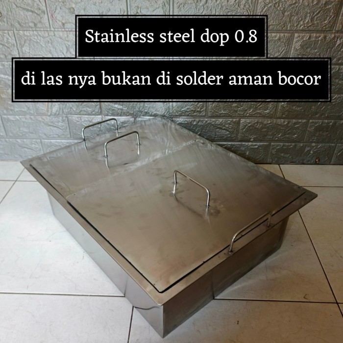 Dandang Panci kotak stainless