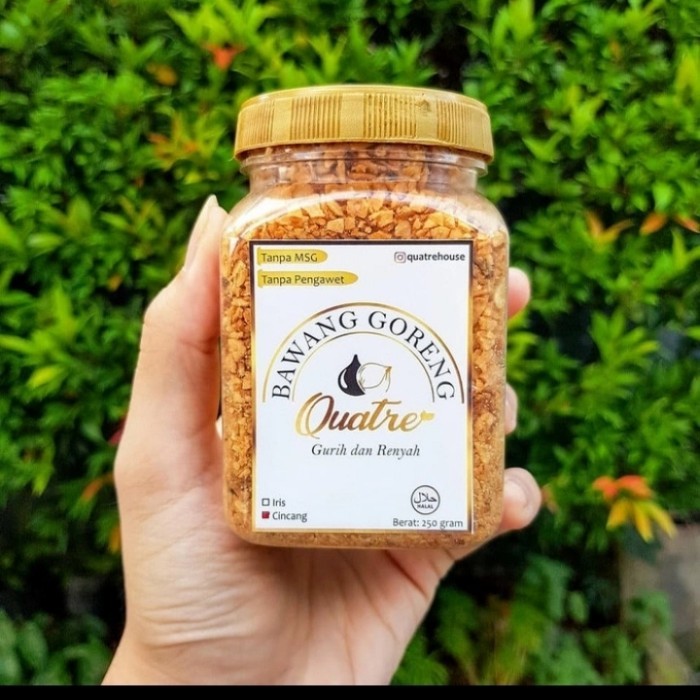 

Bawang Putih Goreng 250 gram - Iris