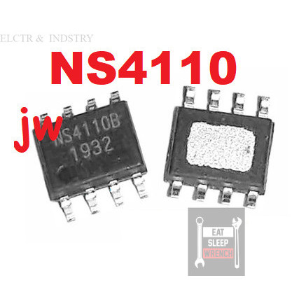 NS4110 NS4110B NS 4110 Class-D AB SOP-8 SMD aneka IC Transistor dan Mosfet