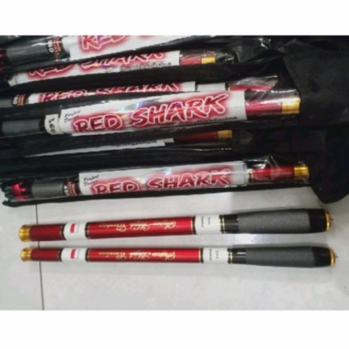 JORAN TEGEK CARBON GAMARU RED SHARK 270/360/450 ... RUAS PENDEK - RED, 450