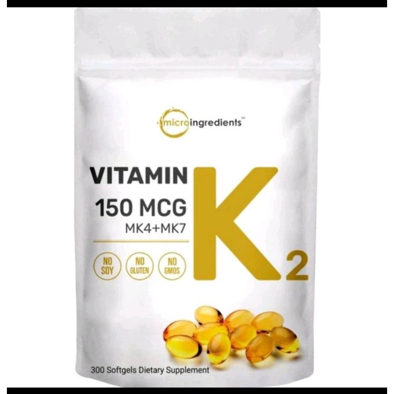 Vitamin K2 150 Mcg Mk4 + Mk 7 Microingredient