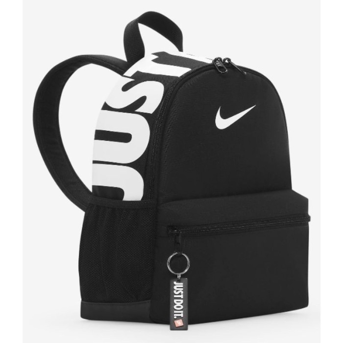 Nike Brasilia Kids Mini Backpack Original | Tas Ransel Anak - Black White