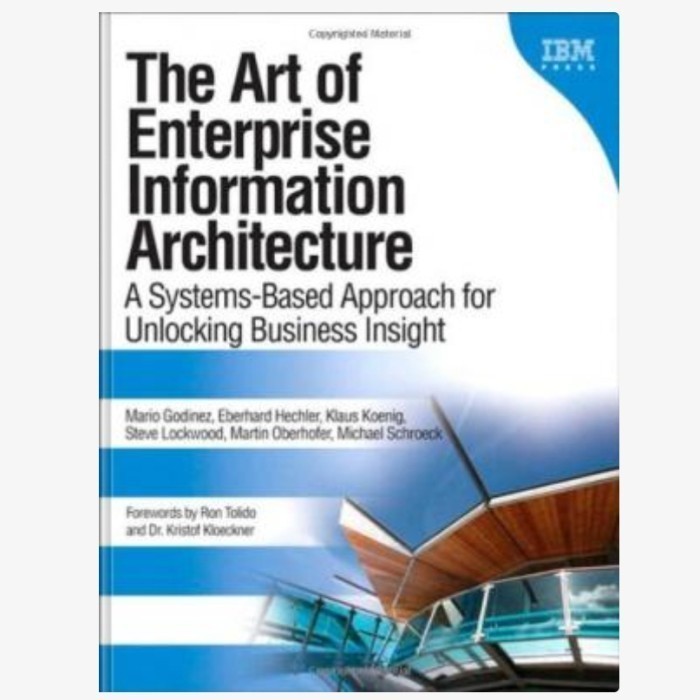 BUKU The Art of Enterprise Information Architecture: A Systems-Based Approa