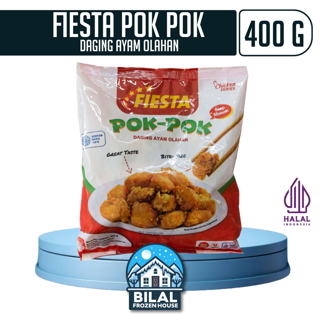 

Fiesta Pok-Pok 400gr - Daging Ayam Olahan