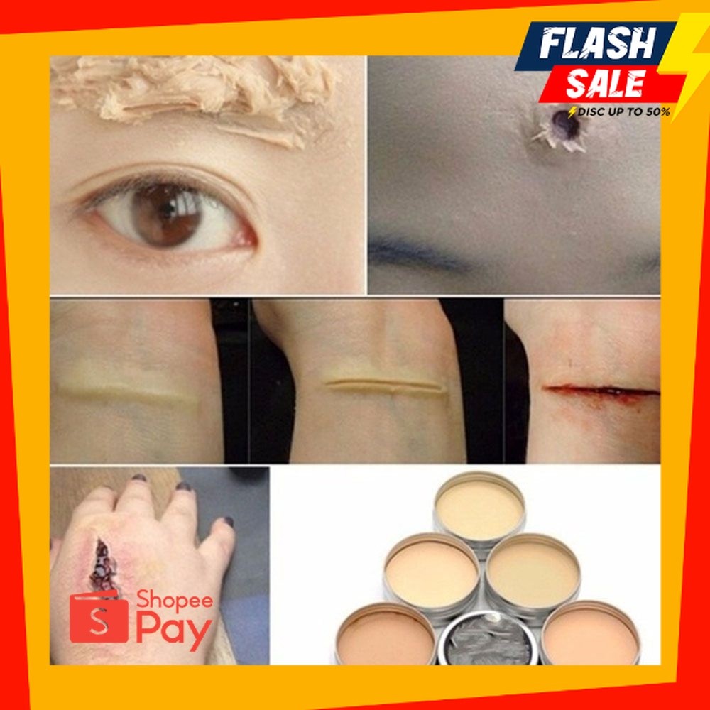 HALOWEEN 10.10 |  Skin Wax Makeup Halloween Makeup / Fake Blood Halloween Darah Palsu Professional