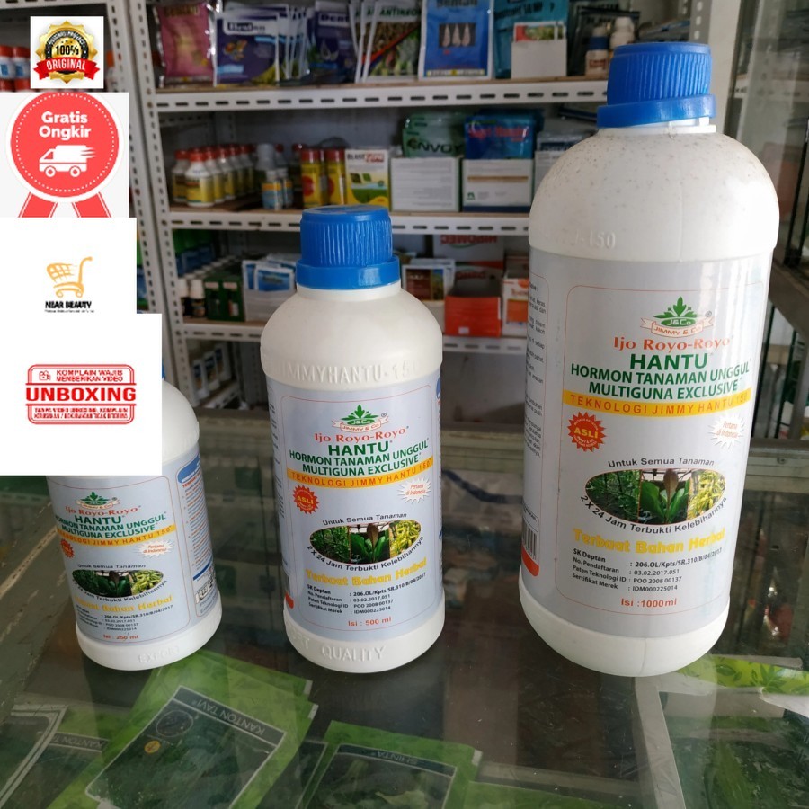 ZPT MULTIGUNA JIMMY HANTU EXCLUSIVE HORMON TANAMAN WARNA BIRU ORIGINAL