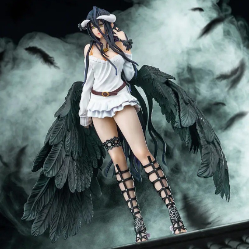 Naa 21cm Overlord Figure Albedo So-Bin Figure Anime Overlord III Albedo Action Figure Albedo Figurin