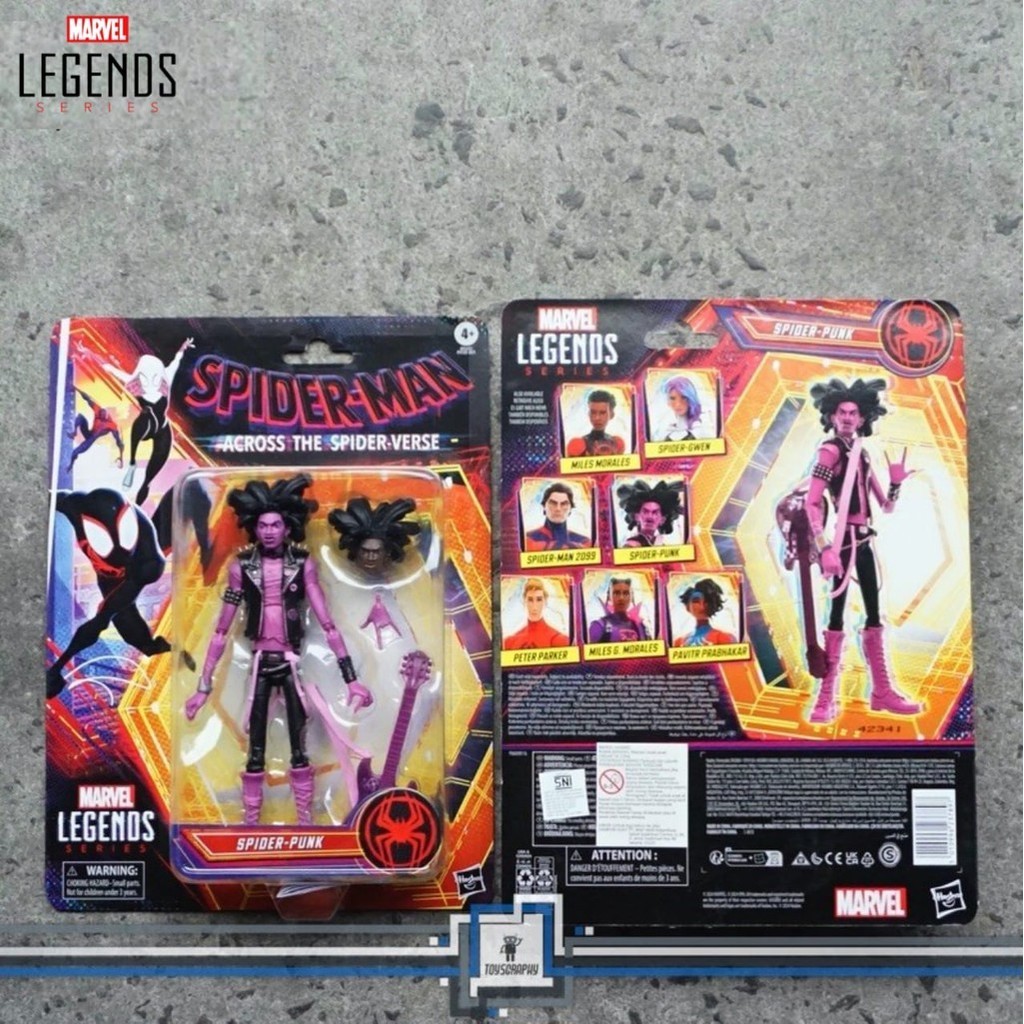 Marvel Legends SPIDER PUNK Spider Man Across The Spider Verse