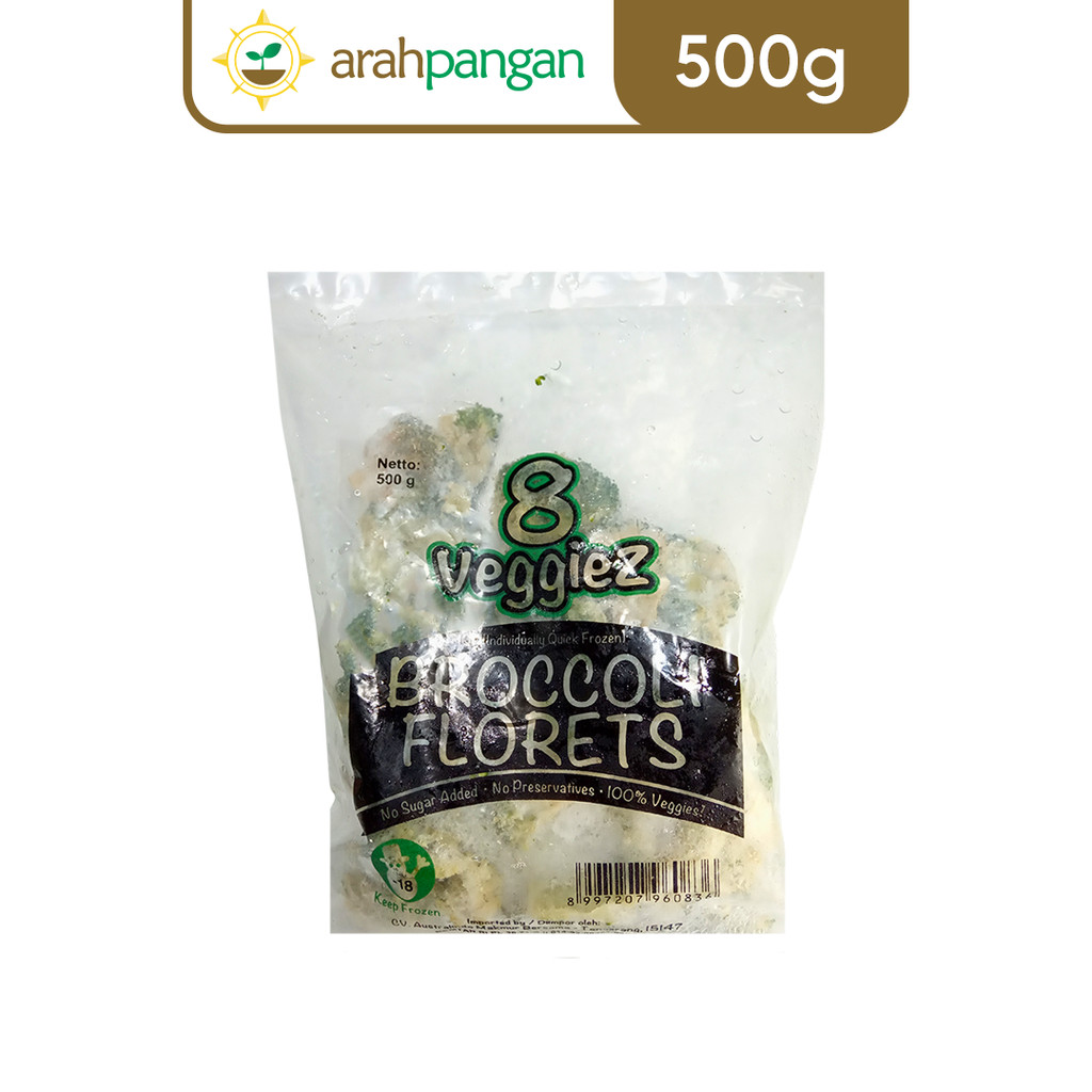 

8 Veggiez Broccoli Florets 500gr (30-50mm)