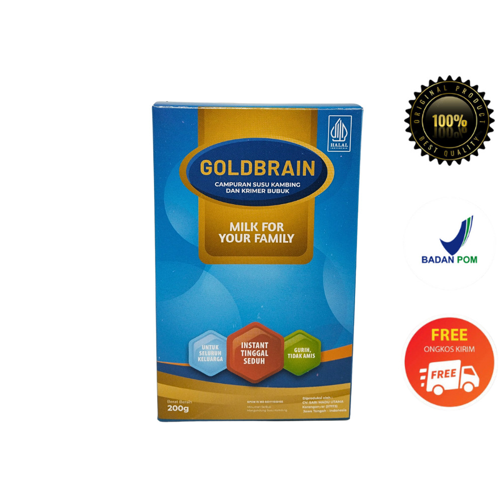 

[UNA] Susu Kambing GOLDBRAIN Halal Manfaat Jauh Lebih Banyak Dari Susu Sapi
