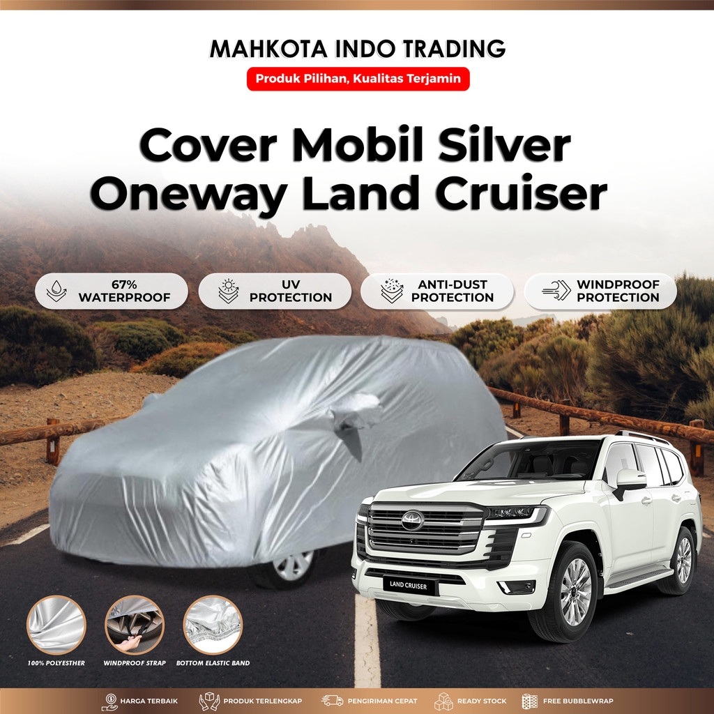 Body Cover Mobil Land Cruiser / Sarung Mobil Land Cruiser  Polyesther