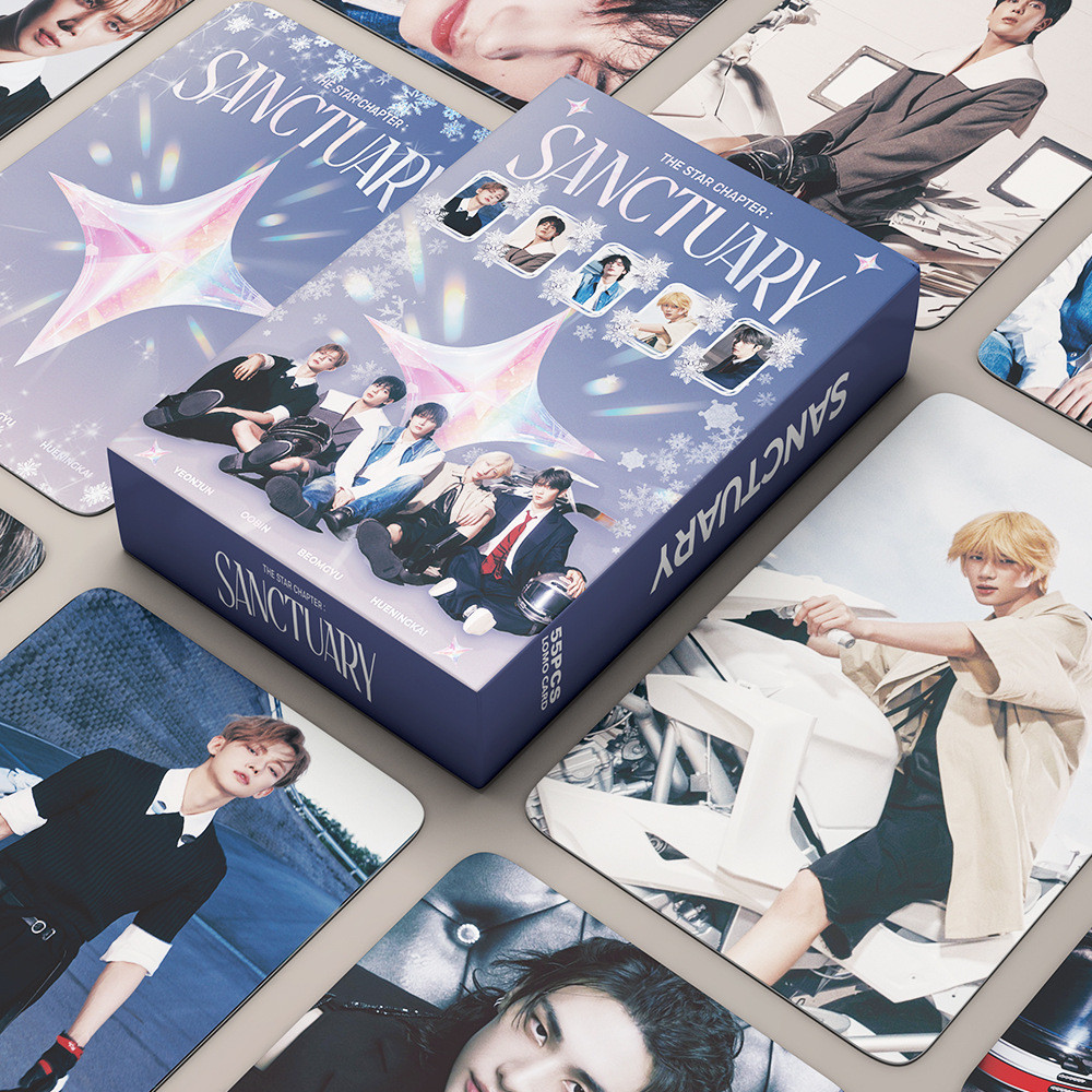

55Pcs Idol Boy Group New Album TOMORROW Lomo Cards HUENINGKAI TAEHYUN BEOMGYU SOOBIN YEONJUN HD Printd Photocards Fans Gift