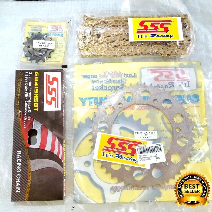 Gear Set SSS Yamaha MT15 MT 15/ Gearset Girset Yamaha XSR 155 Termurah