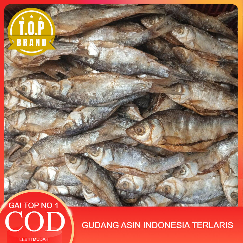 

ikan asin nilem rawa 1kg rasa renyah gurih mantap