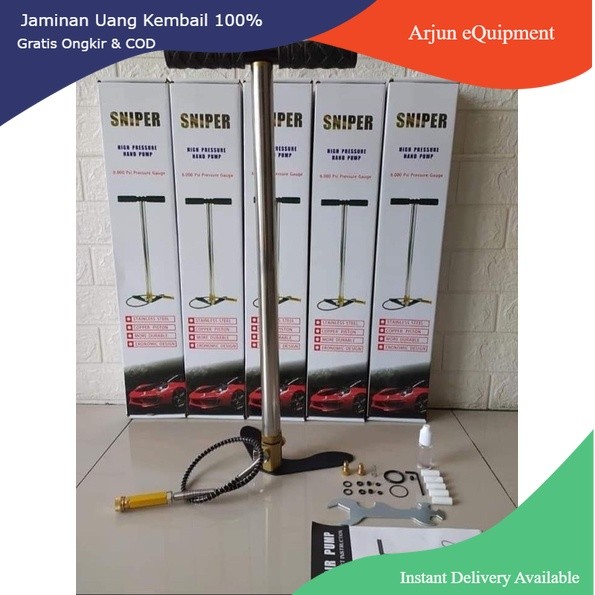 pompa pcp SNIPER 6000psi stainless terbaik dikelasnya