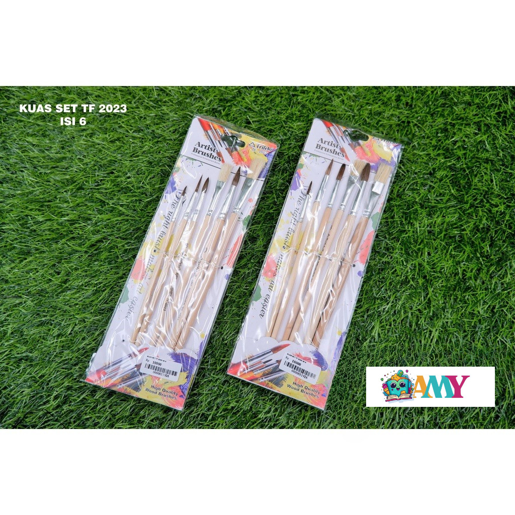 

KUAS SET TF 2023 ISI 6 AMY STASIONARY