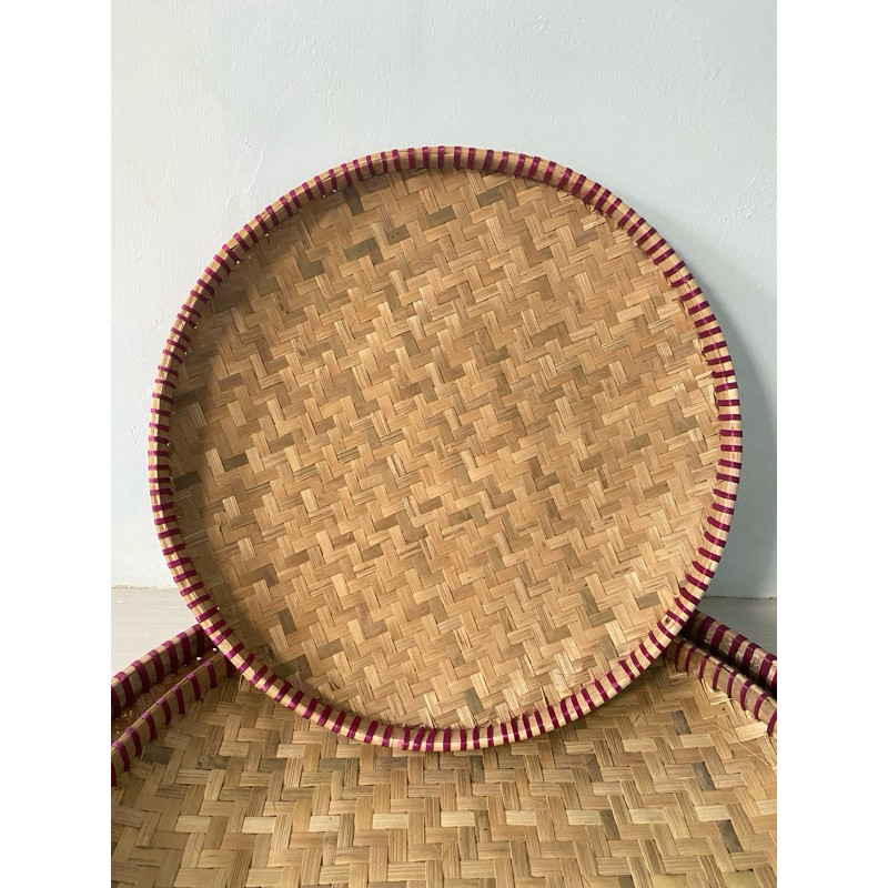 Tampah Bambu 40CM Tempat Nasi Tumpeng Jajanan Pasar
