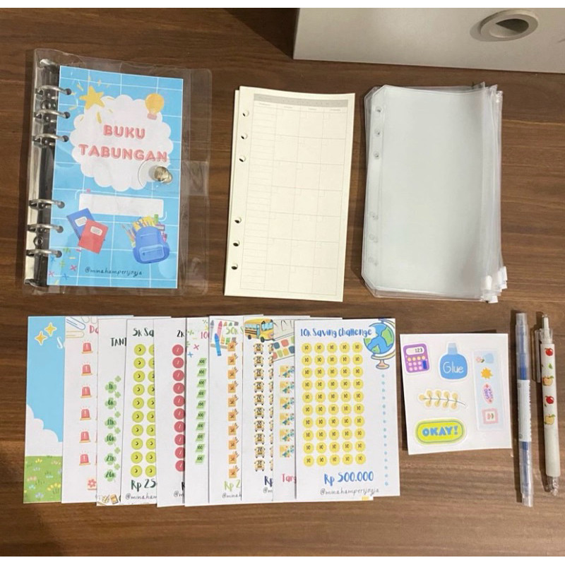 

Paket Binder Menabung A6 Isi Lengkap Desain MenarikCO