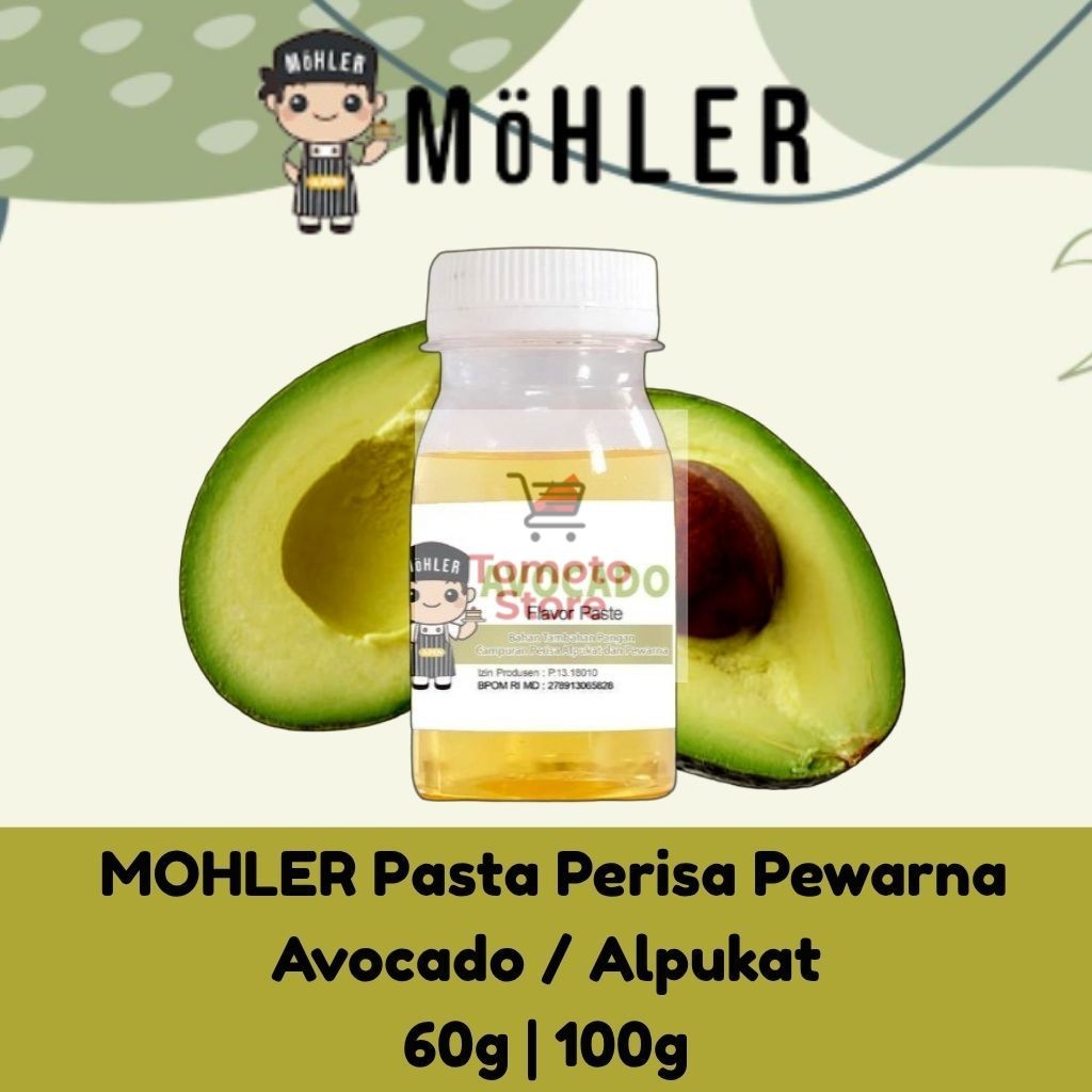 

✨ TOMOTOSTORE ✨ MOHLER Pasta Perisa Pewarna Avocado / Alpukat