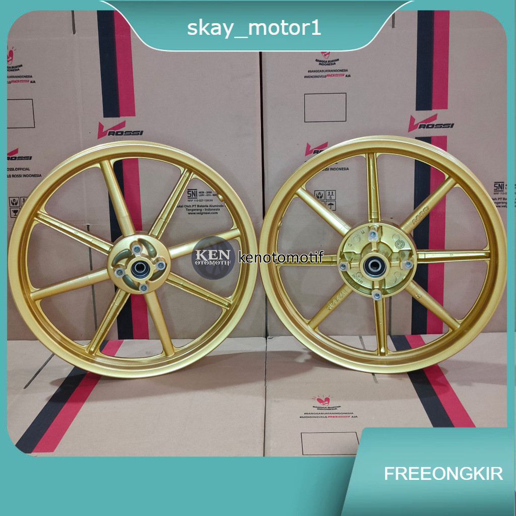 VRossi Velg Palang 8 Ninja R / Ninja SS - Ukuran 185 / 215 - 17 - Sprint Dragon