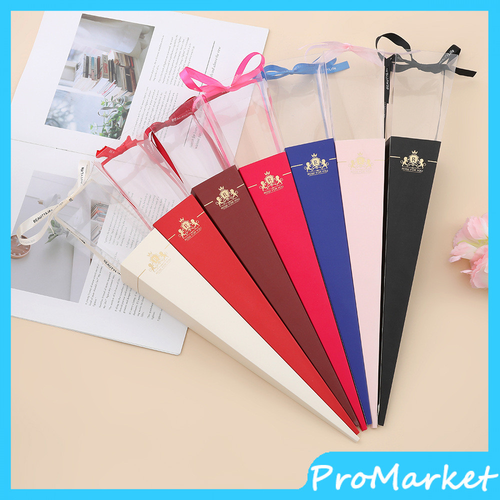 

Buket Cellophane Bentuk Piramid Segitiga Flower Wrapping Florist Material