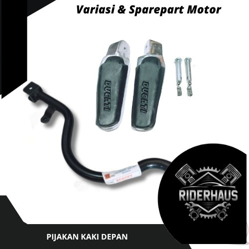 Pijakan Kaki Depan Scoopy Set Footstep Ducati