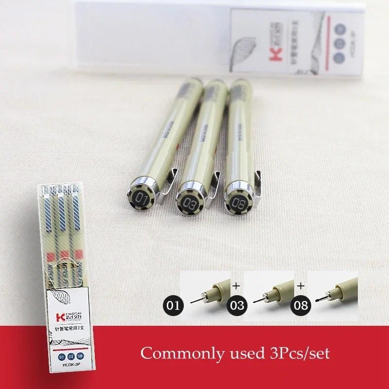 

Pigment Liner Micron Pen Set Neelde Drawing Pens lot 005 01 02 03 04 05 08 1.0 Brush Art Markers Fineliner Sketching Pen