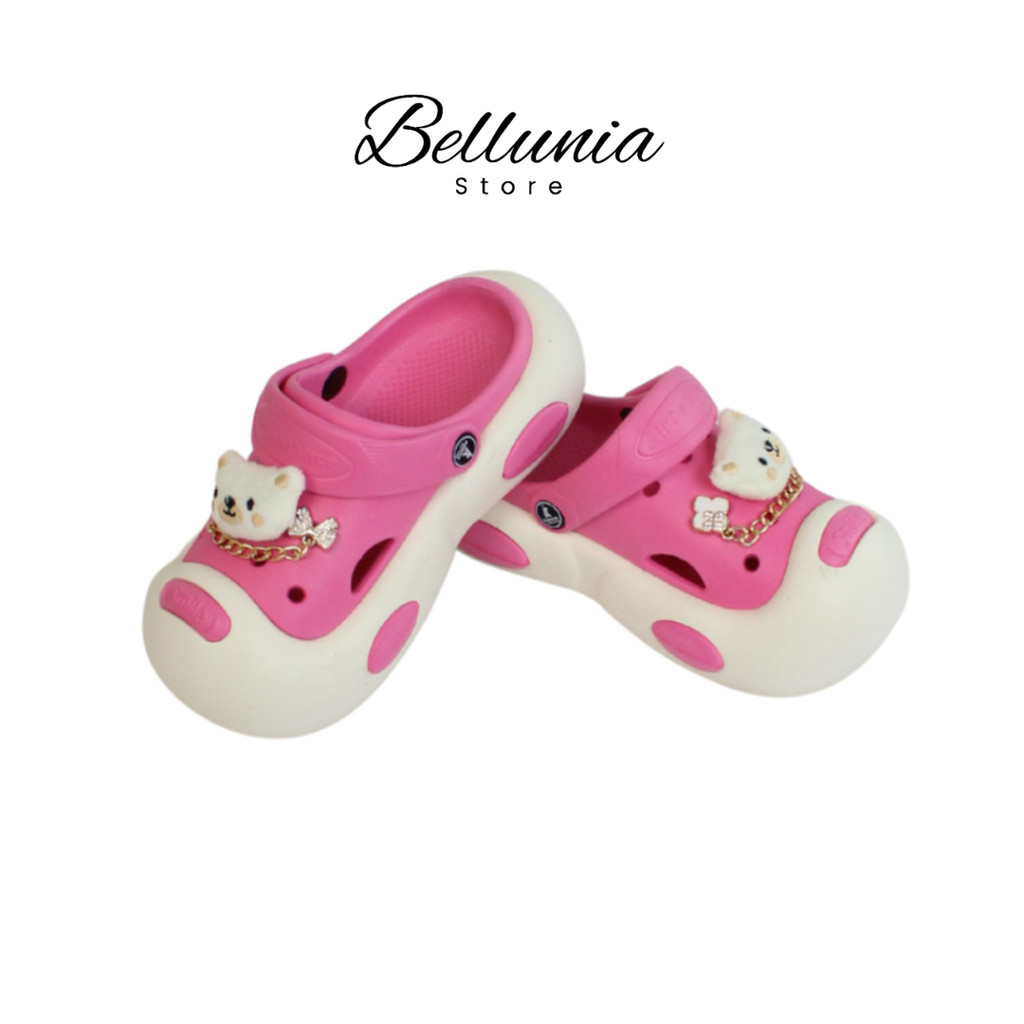 Sandal Anak Perempuan Boneka Lucu – Sendal Karakter Jelly Karet Import 811S-B