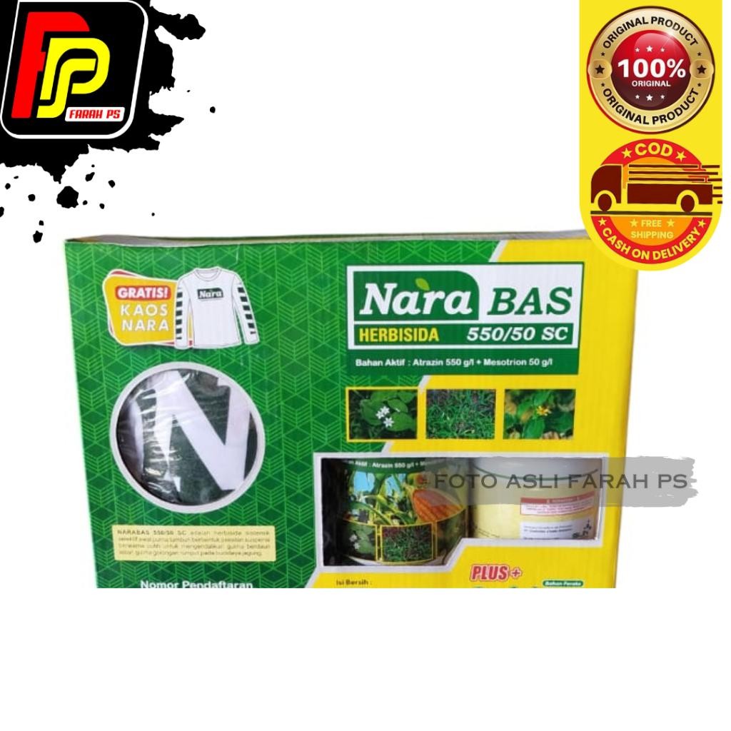 HERBISIDA JAGUNG NARABAS 550/50 SC 500 ML + 200 ML FREE KAOS