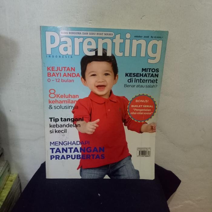 Ori Buku Majalah Parenting Indonesia Oktober 2008