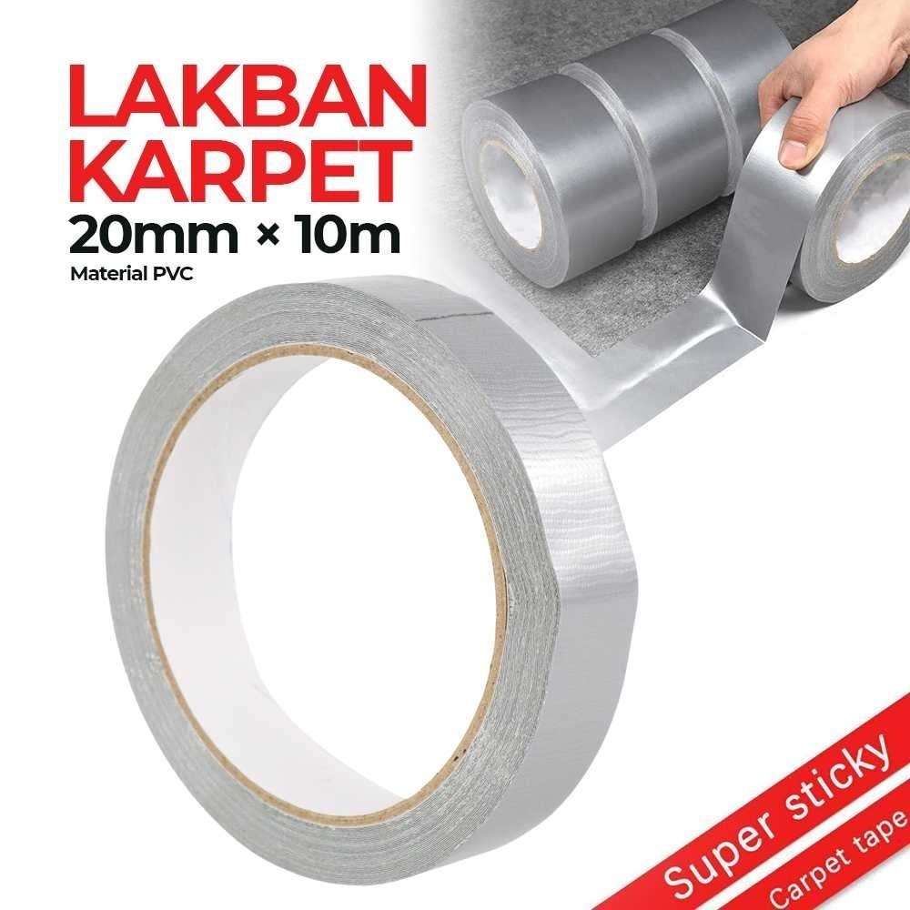 Lakban Kain Karpet Multifungsi Cloth Tape Writable 10M Perekat Pita Kain Karpet Multifungsi