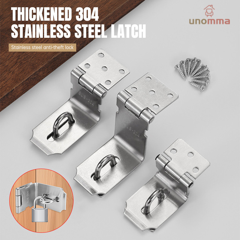 Overpal Siku Bengkok Stainless SUS-304 Overpal Cantolan Gembok Stainless Steel SUS-304