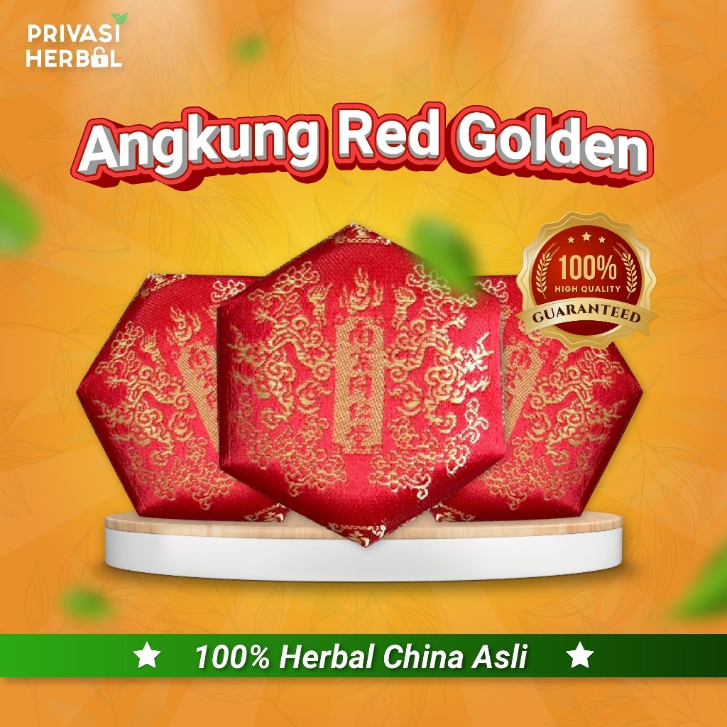 Angkung Red Golden Obat Stroke Angong Niuhuang Wan Original