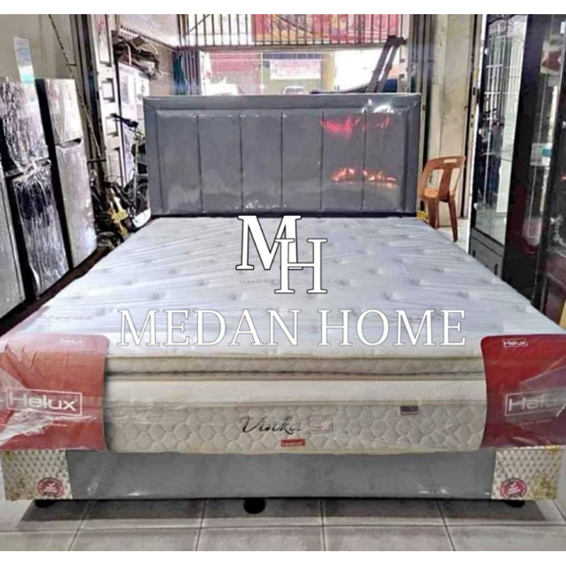[MEDANHOME] SpringBed Latex Helux Vinka Bergaransi Resmi 15 tahun