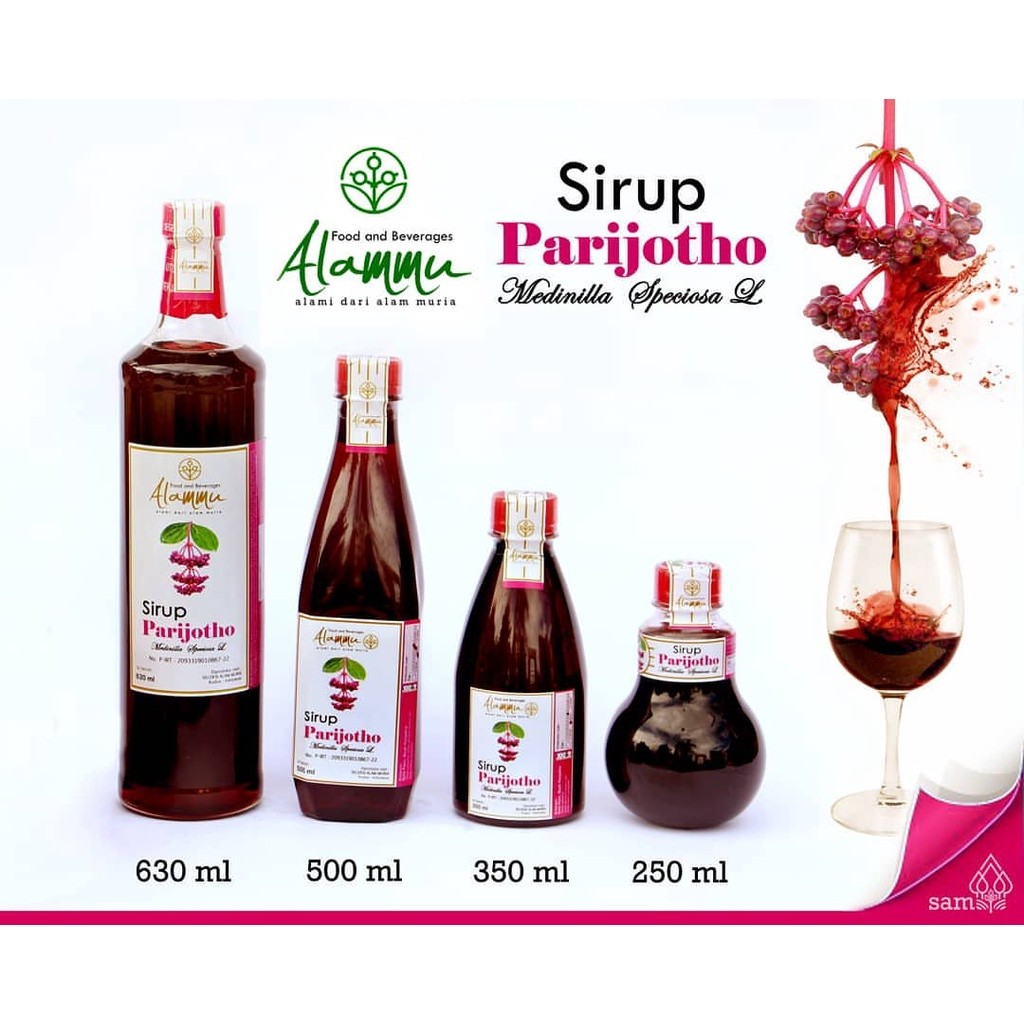 

Alammu - Sirup Parijoto / Sirup Promil / Sirup Parijotjo Herbal / Sirup Ibu Hamil 250 ml