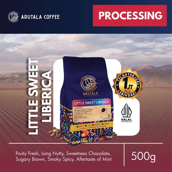 

ARUTALA Kopi Little Sweet Liberica 500 gram - Giling Sedang