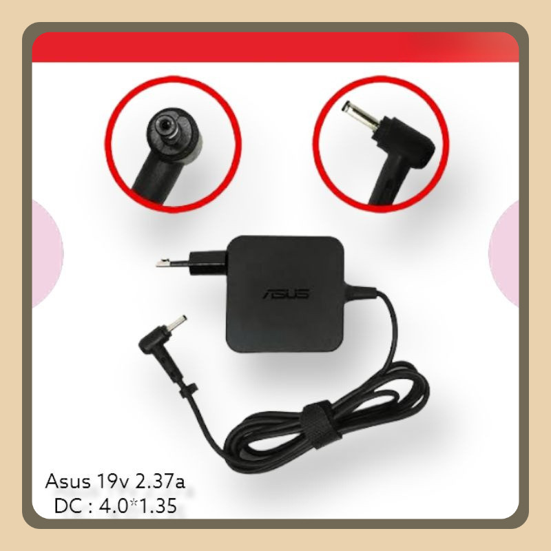 Adaptor Charger Laptop Asus S14 S430 S430FA S430SN S430U 19v 2,37A